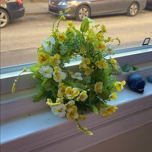 Vintage Silk Flower Crown (1940s)